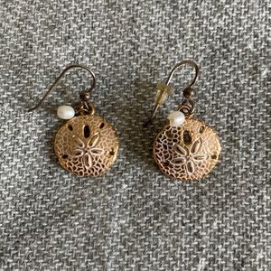 Brighton Sand Dollar earrings
